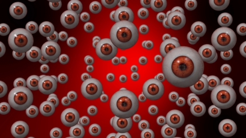 Halloween Eyes Watching You