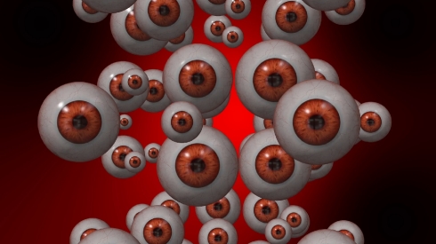 Halloween Eyes Watching You Loop