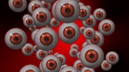 Halloween Eyes Watching You Loop