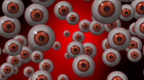Halloween Eyes Watching You Loop