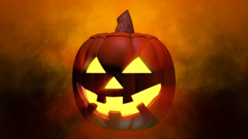 Halloween Happy Pumpkin Spin Loop