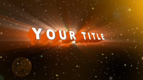 3D Title 