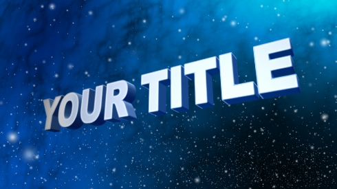 3D Title
